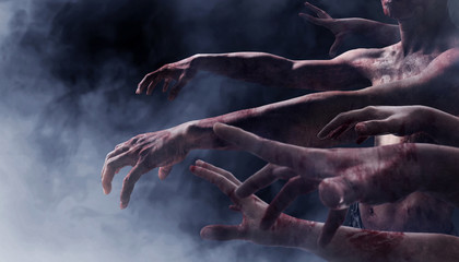 Zombie hands