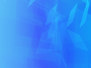 Abstract blue geometric background
