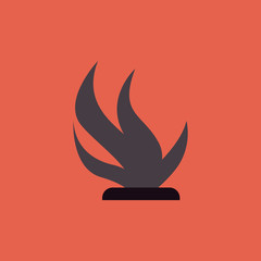 seaweed icon. vector illustration