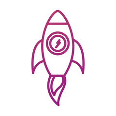 business rocket start launch success concept