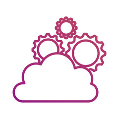 cloud computing gears solution teamwork network media