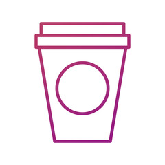 portable paper coffee cup for breakfast office