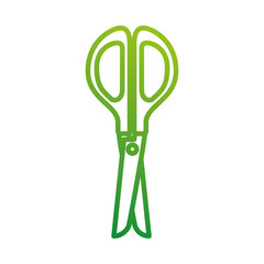 school scissors tool element object