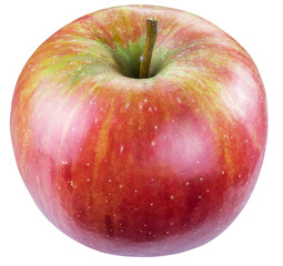 Ripe red apple.