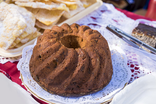 kuglof homemade cake