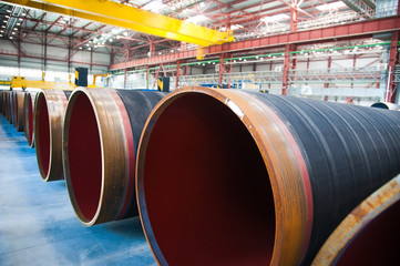Manufacture of steel pipes for the subsea gas pipeline
