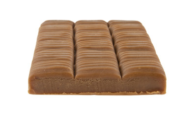 caramel isolated on white background