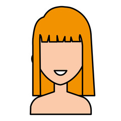 beautiful woman shirtless avatar character