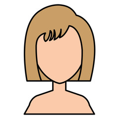 beautiful woman shirtless avatar character