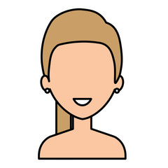 beautiful woman shirtless avatar character