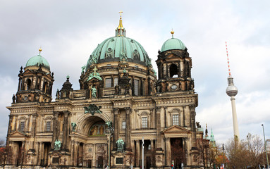 Fototapeta na wymiar Berliner Dom - Berlin Cathedral