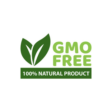 GMO free emblems
