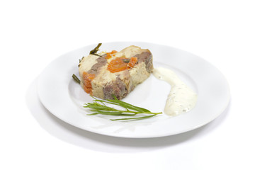 Chicken pate with tarragon