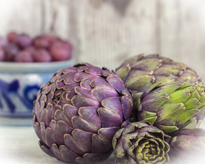 fresh artichokes