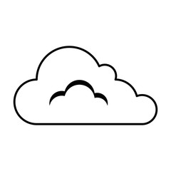 cloud weather symbol icon