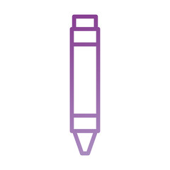 crayon color paint graphic tool icon