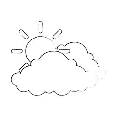 cloud weather with sun