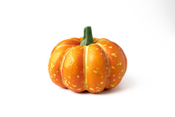 decor pumpkin for halloween concept isolated