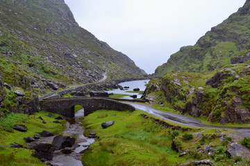 Ring Of Kerry, Gap Of Dunloe, Macgillycuddy's Reek, Irlande, Eire, Paysage irlandais