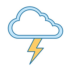 cloud weather with thunder