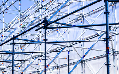 Fototapeta premium scaffolding