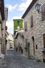 Frontino, old village in Montefeltro (Marches, Italy)