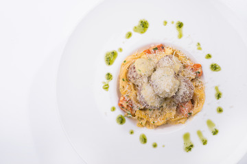 italian tagliatelle pasta