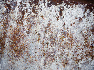 white rusty background