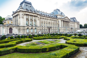 Obraz premium Royal Palace of Brussels, Belgium