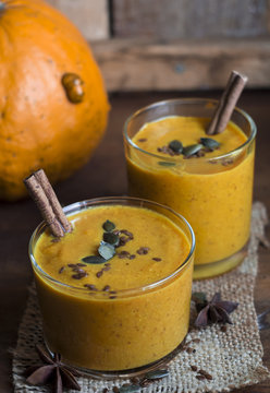 Pumpkin smoothie