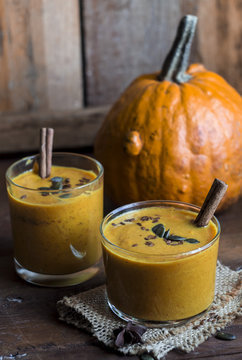 Pumpkin smoothie