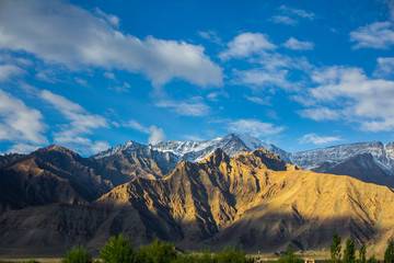 Mountain Layers in winter