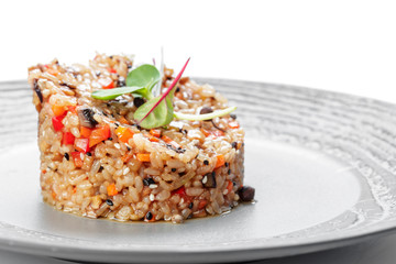 Risotto with vegetables