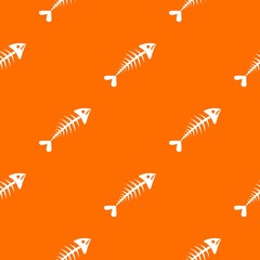 Fish bone pattern seamless