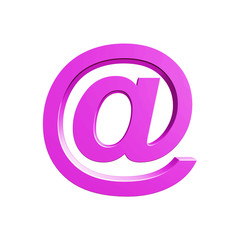 Mail Communication Connection message to mailing contacts. 3d render e-mail symbol