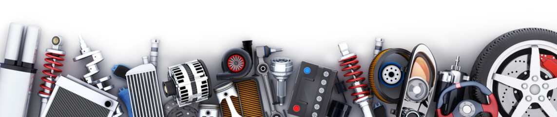Many car parts row - 175973996