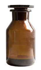 Chemikalienflasche braun