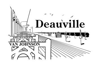 Obraz premium Deauville