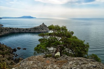 Мыс Капчик летом в Крыму