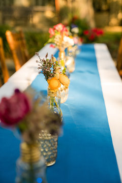 Table with Flowers for Celebration 3
