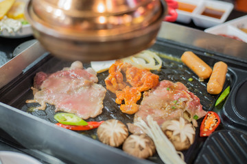 Korean pork BBQ