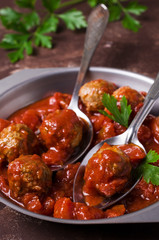 Traditional spicy meatballs