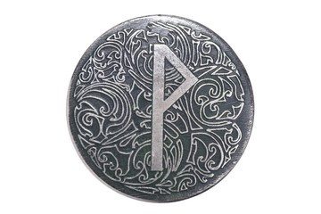 rune of joy with ornament on the pendant