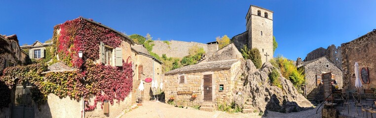 La Couvertoirade dans le Larzac, Aveyron en Occitanie, France