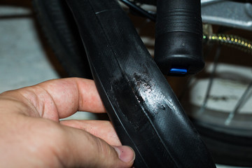 fahrradreifen Reparatur