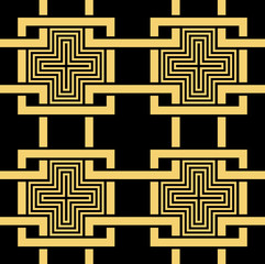 Art Deco seamless pattern.decoration ornament.