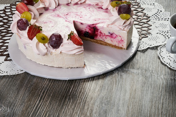 Dessert Cheesecake with Berries