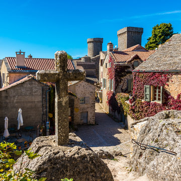 La Couvertoirade en Aveyron, Occitanie, France