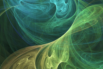Abstract surreal background. Fantasy fractal design for posters, wallpapers. Computer generated,...