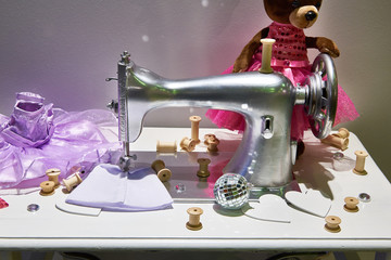 Retro sewing machine